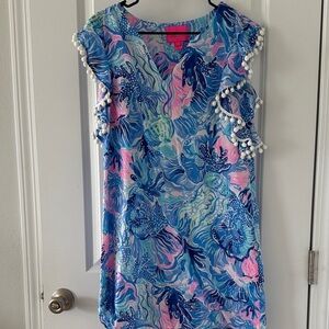 Lilly Pulitzer Dress in Blue and Pink